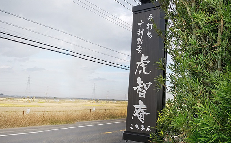 成田・虎智庵 お昼限定セット お食事券 1名様分 チケット 食事券 ランチ 蕎麦 そば 手打ち 手ごね 十割蕎麦 天ぷら 地元野菜 千葉 成田市