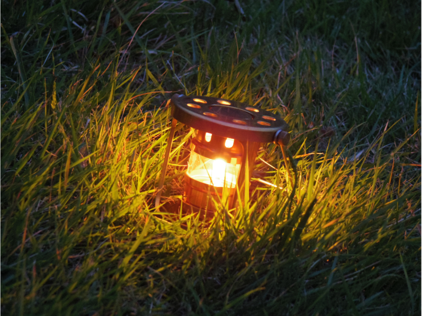 テイストランタン ランタン オイルランタン アウトドア キャンプ キャンプ用品 コンパクト 手のひらサイズ 保温可能 高級感 真鍮ボディ アンティーク調 千葉県 成田市