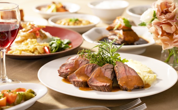 スペシャル ローストビーフ 2人前 牛肉 機内食　【 お肉 牛 肉 ヒレ 惣菜 おかず メインディッシュ 】 