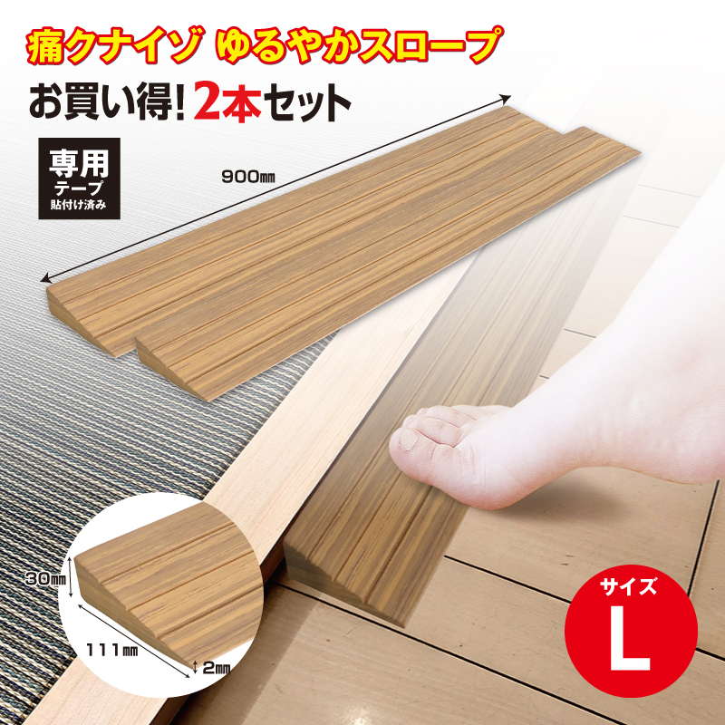 No.279 痛くないぞゆるやかスロープL　2本セット　ECIT03S2