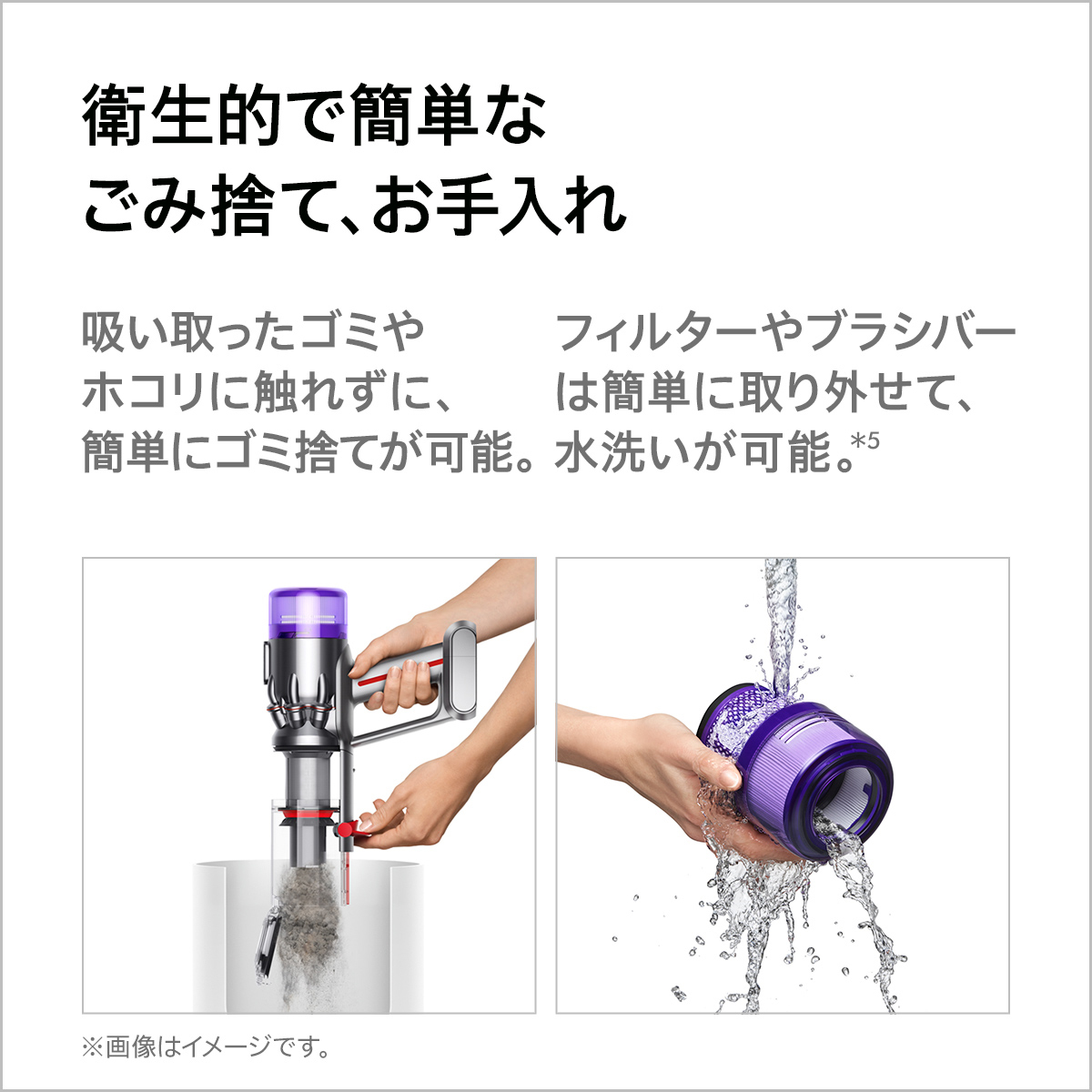 ãæé€æ©ããã€ãœã³ ãªãã¡ãŒããã·ã¥å Dyson (SV33 FF PL) ã³ãŒãã¬ã¹æé€æ©