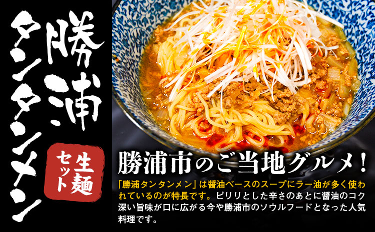 勝浦 タンタンメン 生麺セット 生麺 カップ麺 メンマ 一般社団法人勝浦市観光協会《30日以内に出荷予定(土日祝除く)》千葉県 勝浦市 担々麺【配送不可地域あり】