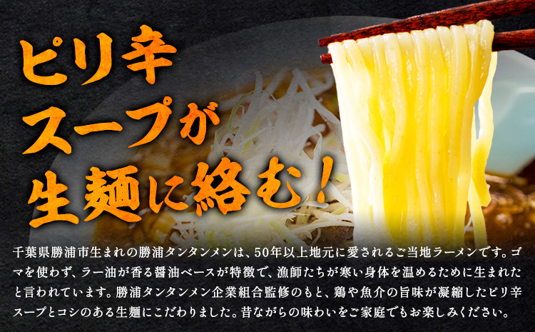 勝浦タンタンメン 担々麺 生麺 計21人前 (3人前×7箱) 有限会社鈴正《30日以内に出荷予定(土日祝除く)》千葉県 勝浦市 送料無料 麺 スープ ラー油 生めん 旨辛 ピリ辛 ラーメン タンタンメン 勝浦 名物 お取り寄せグルメ