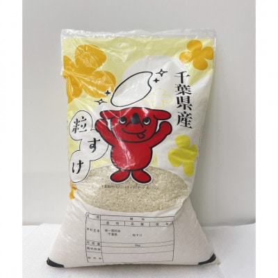 千葉県産　粒すけ　精米　2kg×1袋【1562649】