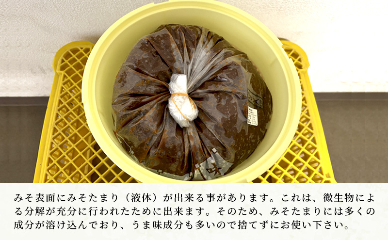 壱年みそ からくち5キロ 米こうじ 手造り 壱年味噌 伝統食品 豆造 甘酒 塩こうじ 丸大豆 国産 米 発酵 完熟 