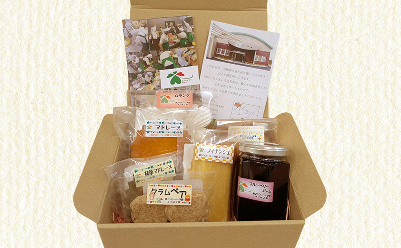 洋菓子 【第2クローバー学園】手作りにこだわったギフトA お菓子 焼き菓子 セット マドレーヌ クッキー マフィン ムラング フィナンシェ ジャム 市原市 千葉県