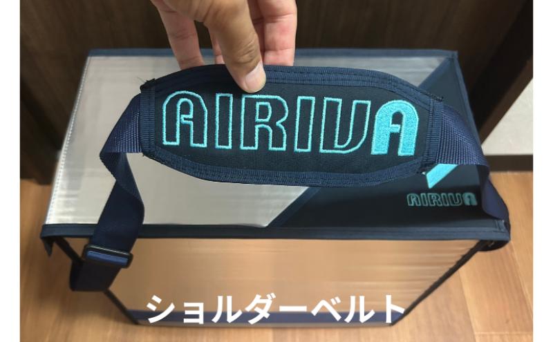 AIRIVA KangaPod2 ショルダー付　プレミアムレッド　保冷 保冷ケース 冷凍 高性能 高密度断熱材 アウトドア キャンプ ピクニック 買物 コンパクト 軽量 国産 ハンドメイド 千葉県 市原市