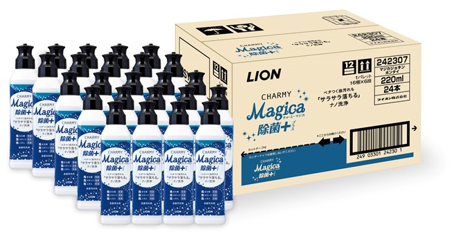 洗剤 CHARMY Magica チャーミー マジカ 除菌プラス 24本 セット ライオン 日用品 消耗品 食器用洗剤 食器用 食器洗剤 台所洗剤 台所用洗剤 除菌 洗浄 キッチン キッチン用品 食器洗い洗剤 食器 台所 ギフト 石鹸 