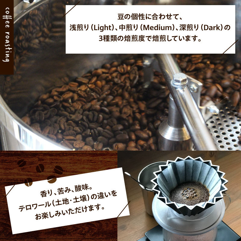 【粉】787 Nanohana Coffee Roaster 4種お任せセット 各100g