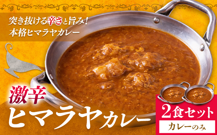 ヒマラヤカレー 激辛 2食セット ジャムナコーポレーション株式会社 [30日以内に出荷予定(土日祝除く)]千葉県 我孫子市 カレー スパイス インド 本格的
