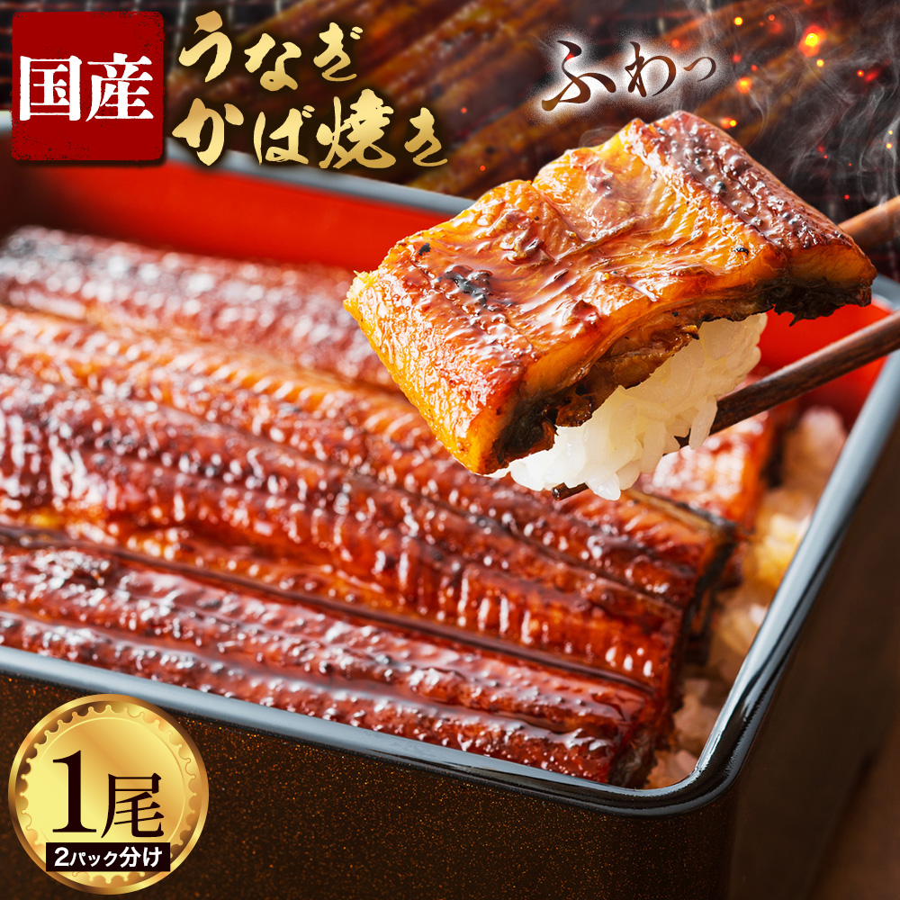 【2パック分け】鰻 国産 うなぎ かば焼き 1尾 小分け 約 160g うな藤《30日以内に出荷予定(土日祝除く)》千葉県 我孫子市  丑の日 炭火 鰻 ウナギ ギフト 真空パック タレ 山椒 冷凍 贈り物 プレゼント お祝い お取り寄せ ギフト