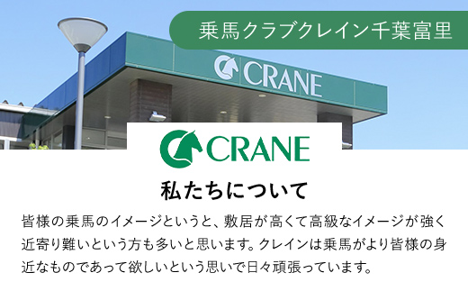 乗馬体験ご招待チケット TMD001 / ふるさと納税 乗馬 騎乗 馬 乗馬クラブクレイン千葉富里 乗馬クラブクレイン クレイン くれいん 体験 チケット じょうば たいけん ちけっと 招待 初心者 おすすめ オススメ 人気 送料無料  千葉県 富里市