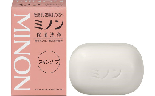 ミノン全身シャンプーしっとりタイプ　120ml・450ml：各1本　詰替用（380ml）1個　ミノンスキンソープ2個セット / 敏感肌 乾燥肌 全身シャンプー ボディシャンプー ボディソープ 液体石鹸 スキンソープ スキン石鹸 石鹸 せっけん ボディケア スキンケア 日用品 ミノン 第一三共ヘルスケア 千葉県 匝瑳市 送料無料