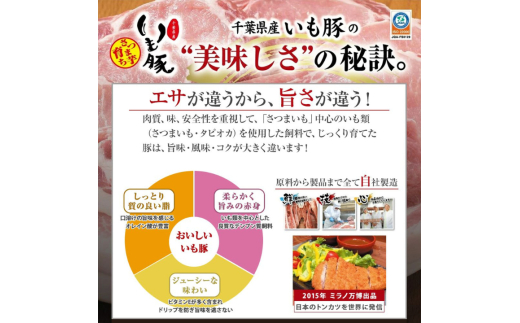 いも豚 熟成 ロースハム 1本 ／ いも豚 豚肉 ハム ロースハム