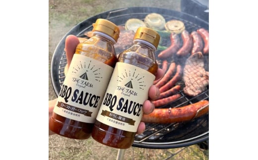 THE FARM 繧ェ繝ェ繧ク繝翫Ν BBQ SAUCE 繝ュ繝シ繧ケ繝医ぎ繝シ繝ェ繝繧ッ 4譛ャ繧サ繝繝