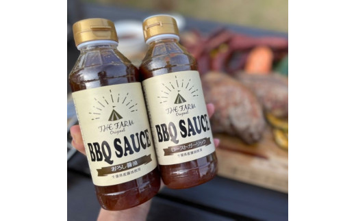 THE FARM 繧ェ繝ェ繧ク繝翫Ν BBQ SAUCE 繝ュ繝シ繧ケ繝医ぎ繝シ繝ェ繝繧ッ 4譛ャ繧サ繝繝