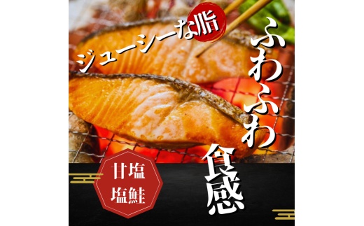 本格銀鮭甘塩切身セット 8切 640g 鮭 切り身 個包装 冷凍 さけ サケ しゃけ 銀鮭 千葉県 匝瑳市
