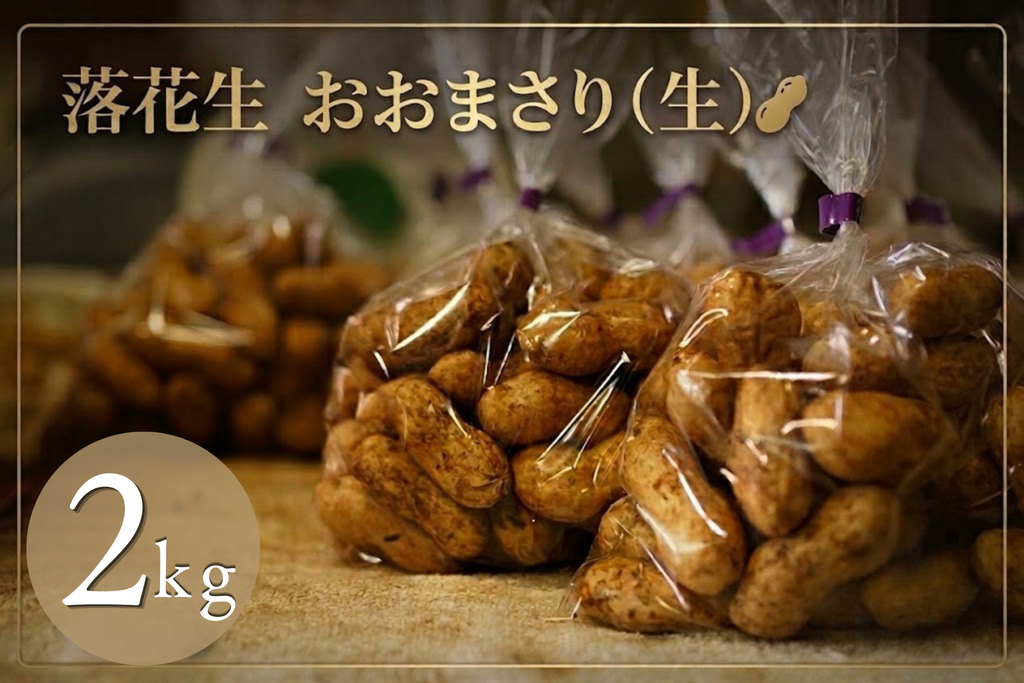 落花生　おおまさり（生） 2kg