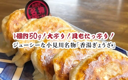 小見川名物　香湯ぎょうざ　1箱5個入り×5箱セット/ 餃子 ぎょうざ 水餃子 水ぎょうざ 鍋 肉 お肉 おつまみ おかず おすすめ 惣菜 お惣菜 食品 加工食品 加工品 / OGS004