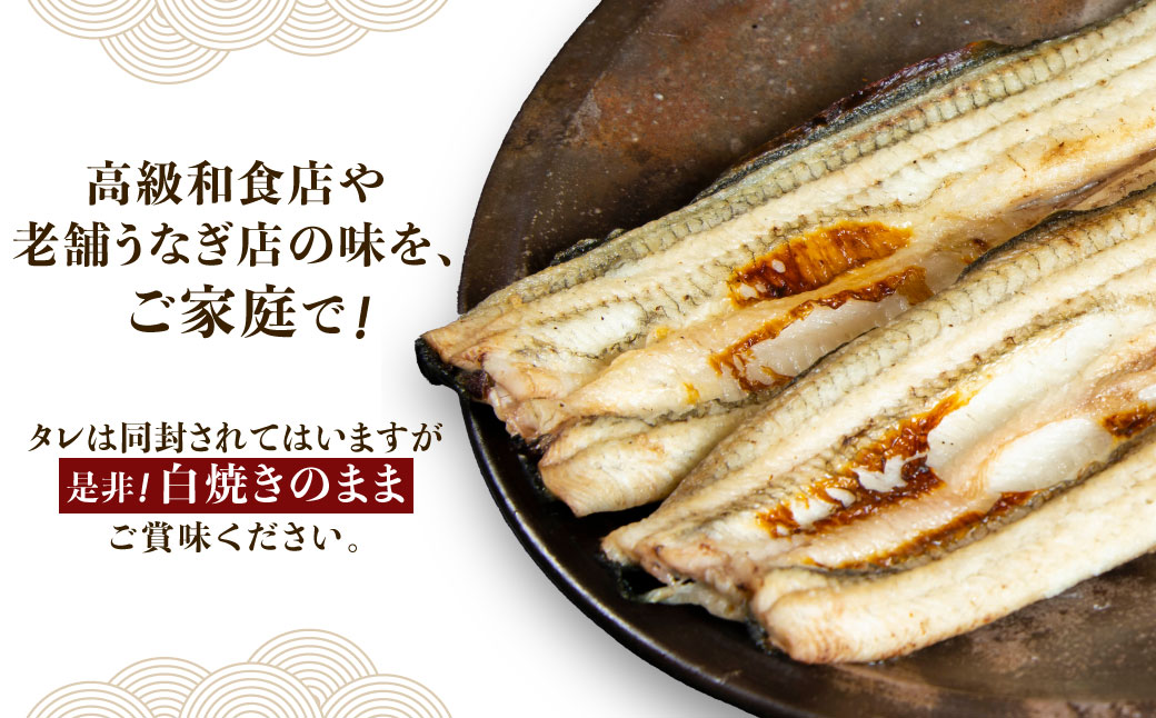 戸村川魚店の国産うなぎ 白焼き大サイズ 2尾 セット / KTRY001 うなぎ 国産うなぎ 鰻 国産鰻 ウナギ 国産ウナギ 白焼  白焼き