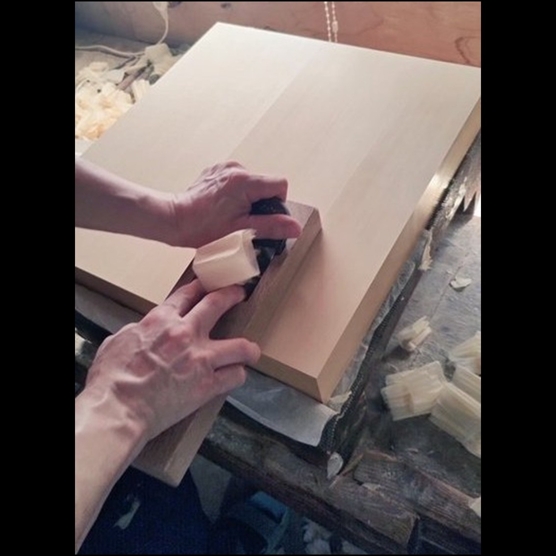 【数量限定】日本産榧　柾目ハギまな板 ／ふるさと納税 希少 貴重 最高級 まな板 日本産 榧 国産 盤師 柾目 ハギの技術 手鉋仕上げ 耐久性 耐水性 抗菌性 調理 料理 千葉県 山武市 SMAK012