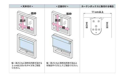 ロールスクリーン遮光　幅610〜900×高さ910〜1800mm SMBF011