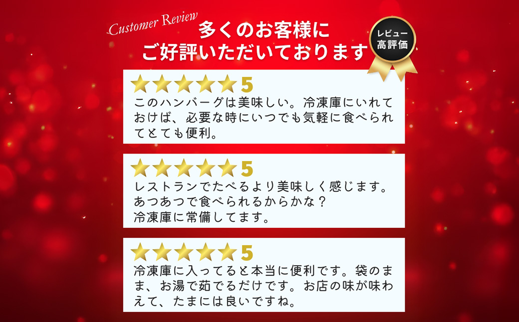 すかいらーく ガストチーズINハンバーグ5個　SMCR001