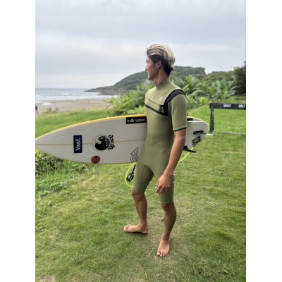 【春夏用】SABALLER　ウェットスーツ　SLANT ZIP　SSスプリング　フルオーダー【1690837】