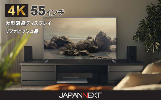 大型4K液晶モニター  55インチ　4K(3840×2160)リファビッシュ品【1570155】