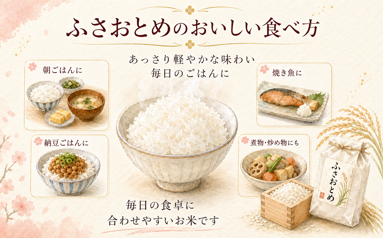 【ふるさと納税】【令和8年産 新米先行予約】米 20kg 千葉県神崎町産 ふさおとめ 白米（5kg×4袋） 早場米 あっさり 食べやすい たっぷり 家庭用 [025-a022]