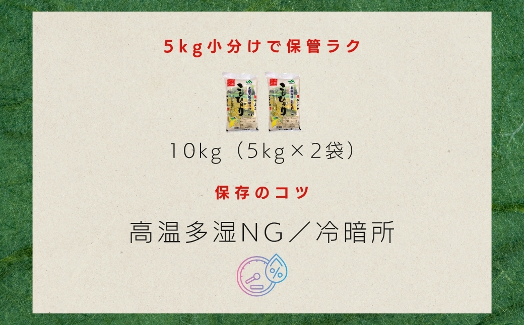 JAかとり直送 コシヒカリ 精米10kg（5kg×2）千葉県産 令和7年産 神崎町【千葉県神崎町ふるさと納税】