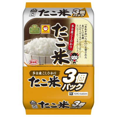 千葉県多古町産コシヒカリ「たこ米」　美味しいパックごはん【配送不可地域：離島・沖縄県】【1464408】