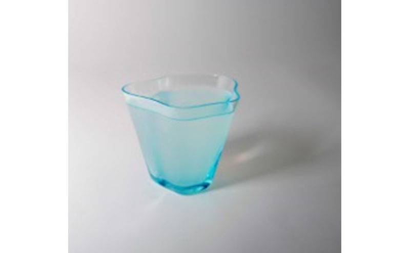 チャルコ　グラス4色アソート（クリアー・インディゴブルー・ブルー・コバルトブルー）