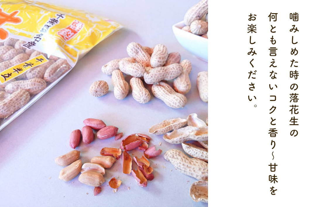 No.029 千葉県産落花生・千葉半立3袋