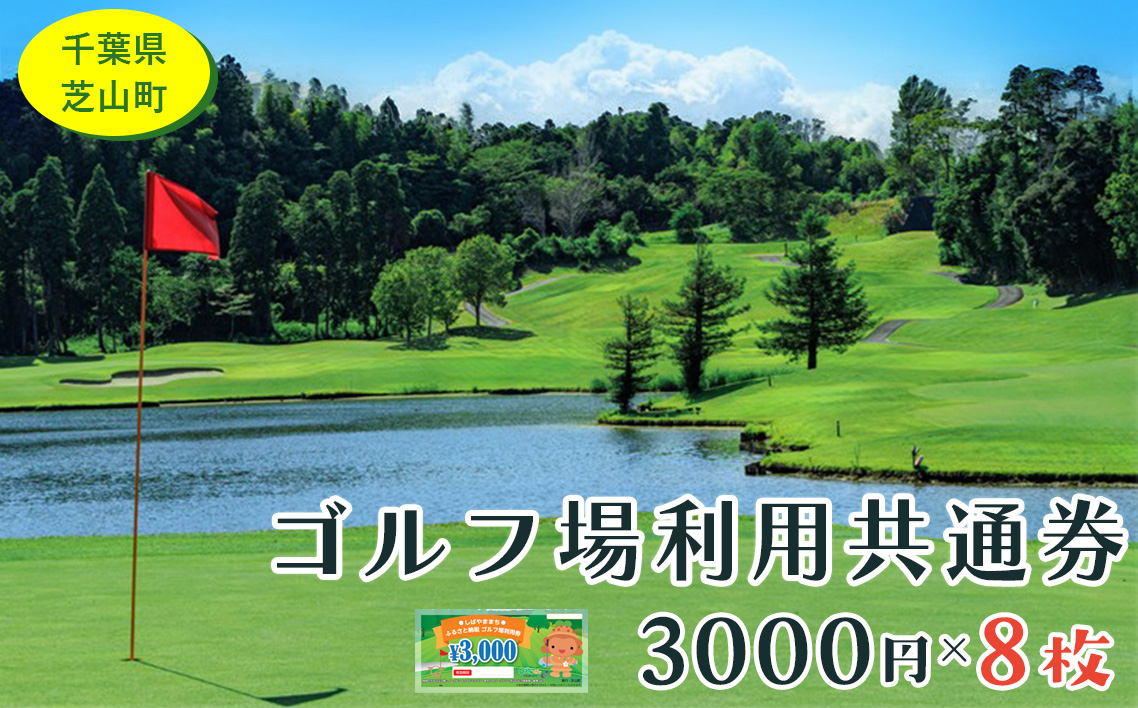 No.008 芝山町ゴルフ場利用券　8枚