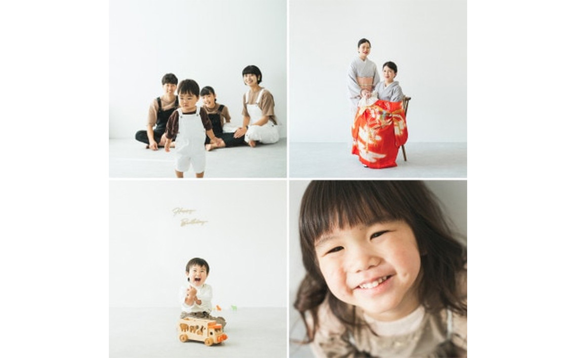 No.056 ナチュラルフォトスタジオでの撮影体験◎撮影データをフォトカードでご提供