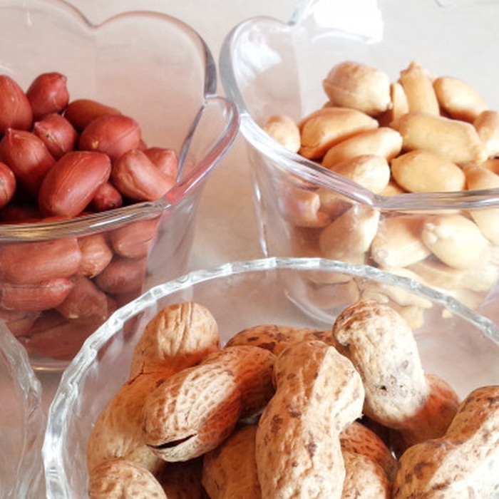 No.041 ＜千葉県産落花生＞王道5種ピーナッツ三昧から付＋薄塩味付ピー＋素煎りピー＋バタピーこつぶバタピー