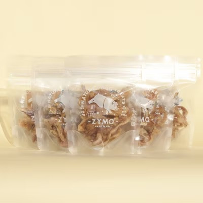 ZYMO豚耳ジャーキーセット 総計200g【ペットフード】千葉県産豚耳　無添加・無着色　犬のおやつ【1265170】