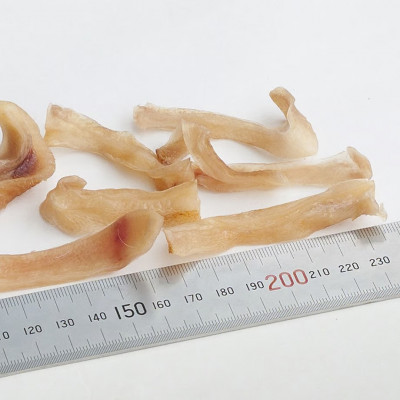 ZYMO豚耳ジャーキーセット 総計200g【ペットフード】千葉県産豚耳　無添加・無着色　犬のおやつ【1265170】