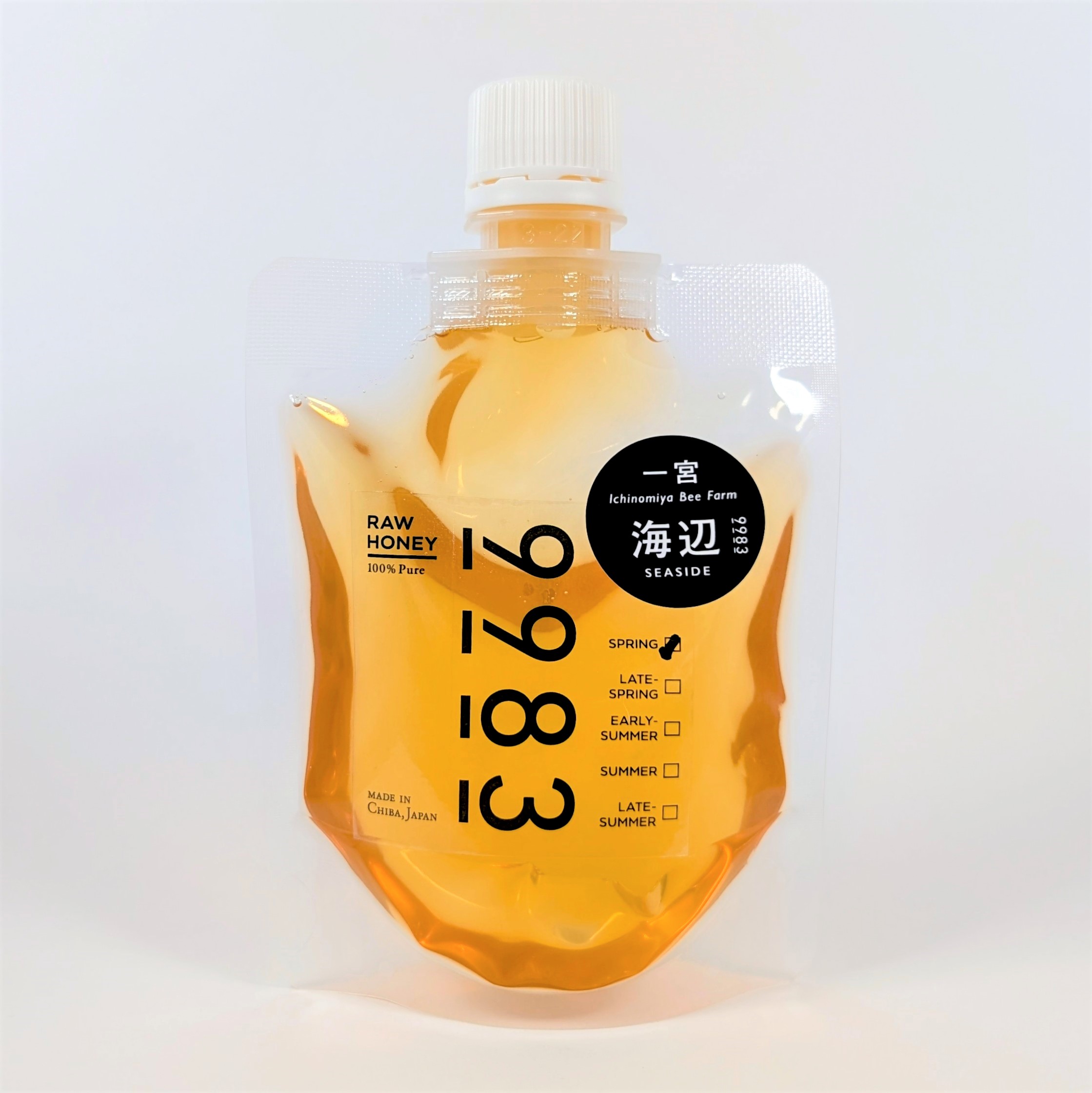 九十九里はちみつ(9983) ビニールパウチ150g×2種セット