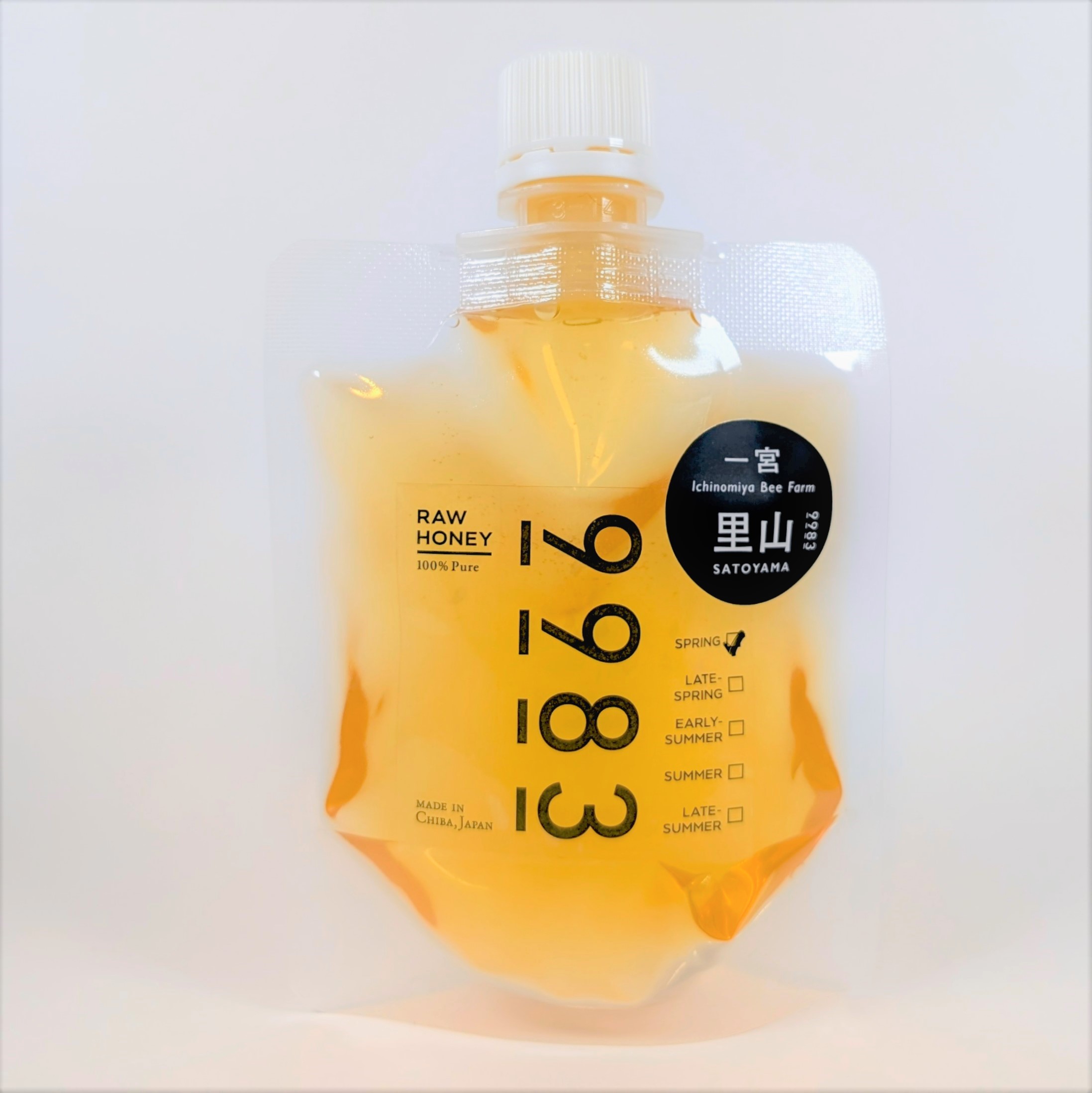 九十九里はちみつ(9983) ビニールパウチ150g×2種セット