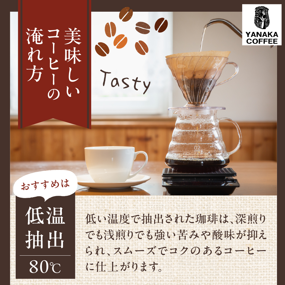 【YANAKA COFFEE】コーヒー豆（粉・中挽き）武蔵小山ブレンド500ｇ