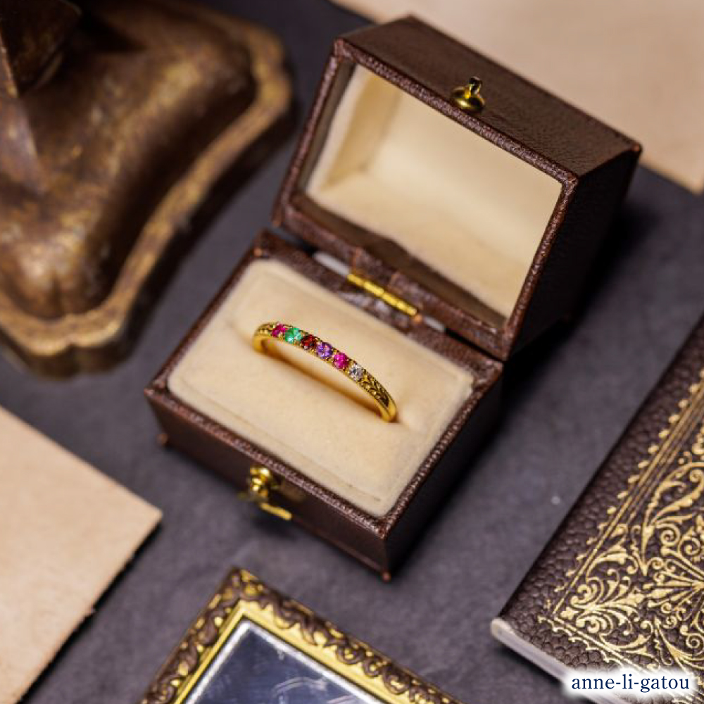 【ANNEREGARD】K18 REGARDリング- S （わすれな草）