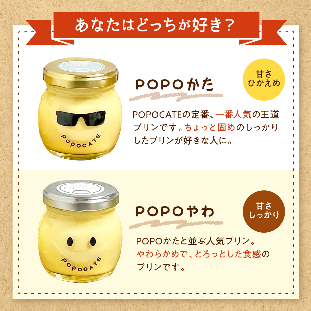 POPOCATEプリン　ベーシックセット