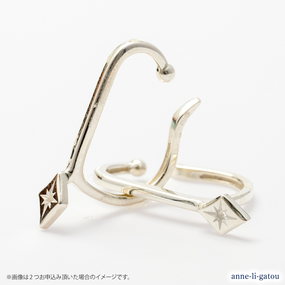 【サスティナカフ/ Star】SVRZ あの片方をもう一度主役に。サスティナブルなイヤーカフコンバーター