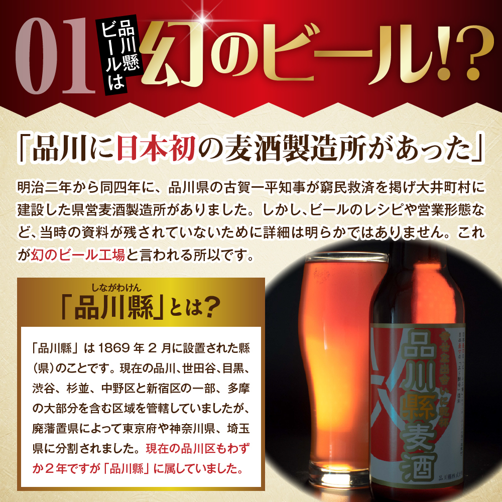 品川縣ビール12本セット