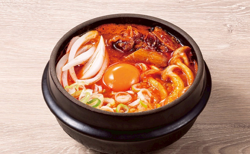 牛すじスンドゥブ 3食セット 味噌スープ 東京純豆腐 大人気 コラーゲン たっぷり 自社製 もみたれ 牛すじ スンドゥブ 韓国料理 東京 大田区