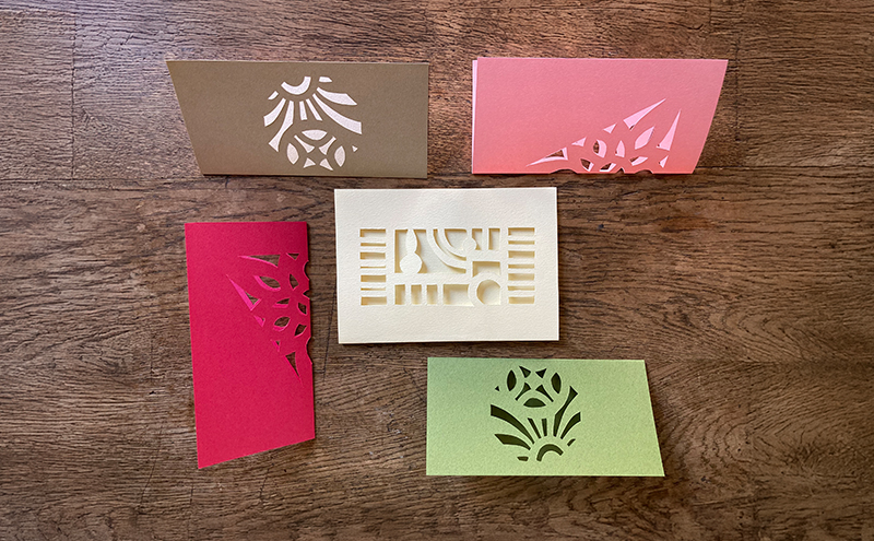 キリガミ たてもの文様帖 切り抜き 書籍 紙切り 贈り物 東京都 大田区