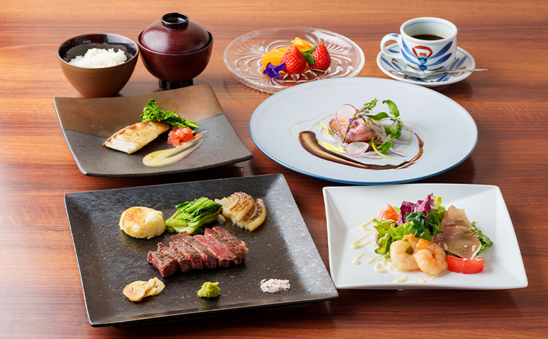 鉄板焼き 「知喜多」 スペシャルランチコース 2名様 お食事チケット 【有効期間 6カ月】 ペア お食事 食事券 チケット スペシャル ランチ 鉄板焼き 知喜多 東京都 大田区