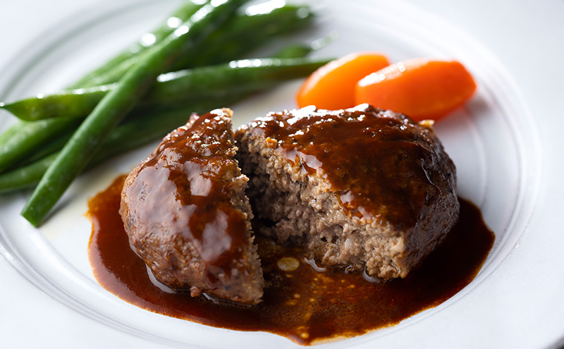 ハンバーグ ミート矢澤 ダブルハンバーグギフト各2食セット 黒毛和牛 肉汁 和風醤油 オリジナルソース 専門店 赤身肉 サーロイン シャトーブリアン ジューシー 大田区 東京都